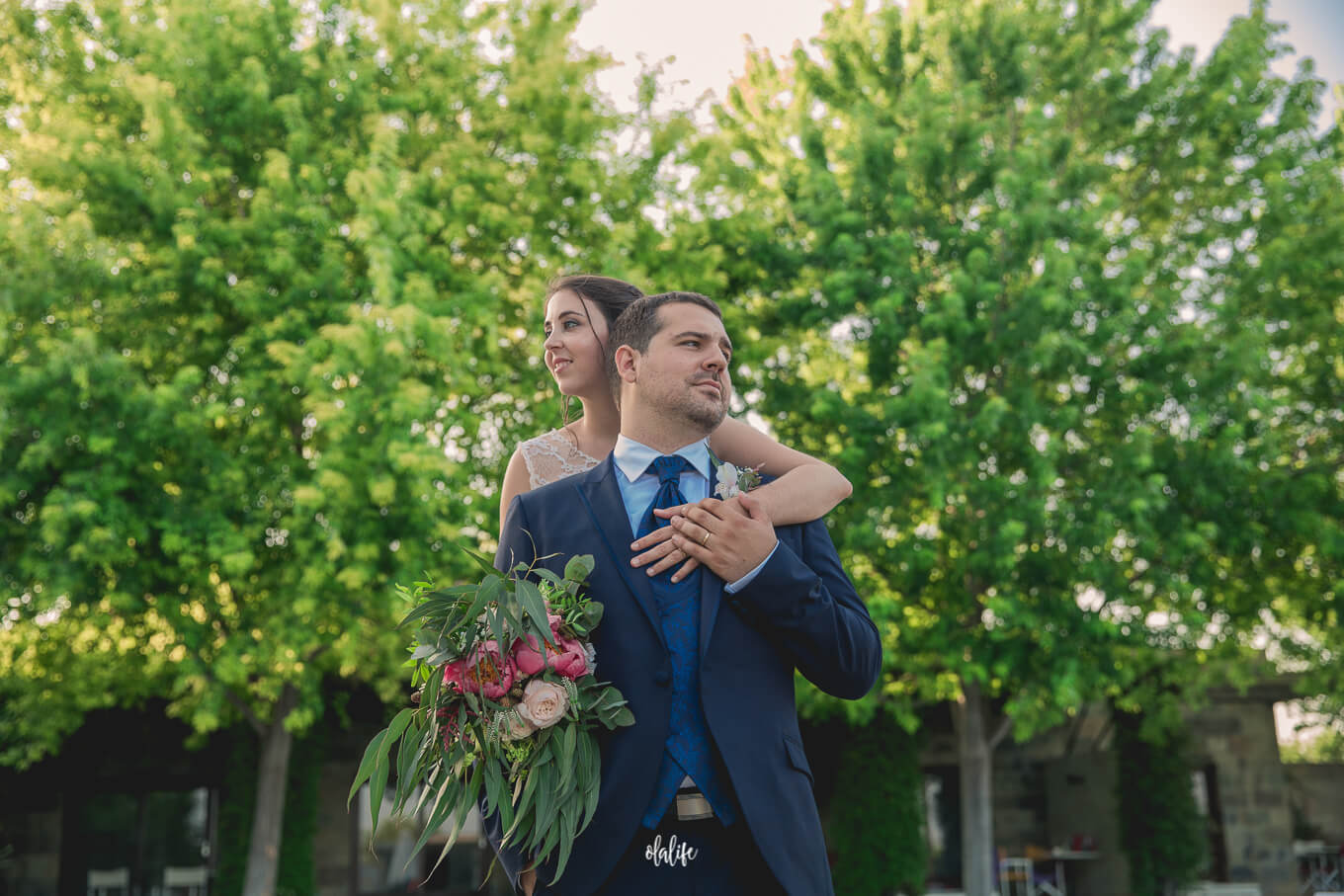 reportatge de boda a Mas Passamaner