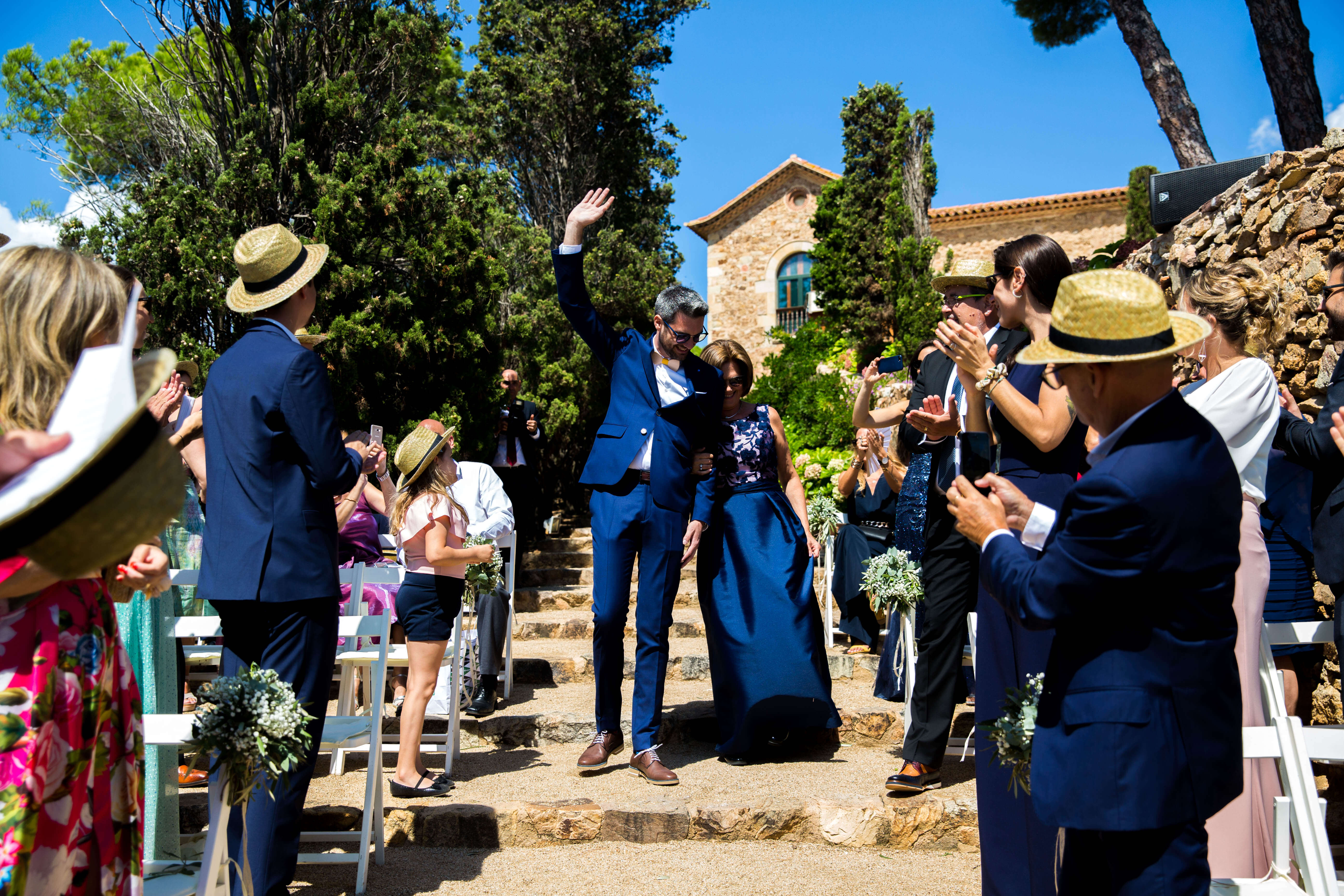 video de boda al convent de blanes